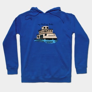 HOUSE BOAT CAPTAIN SAILOR FISHING Hoodie